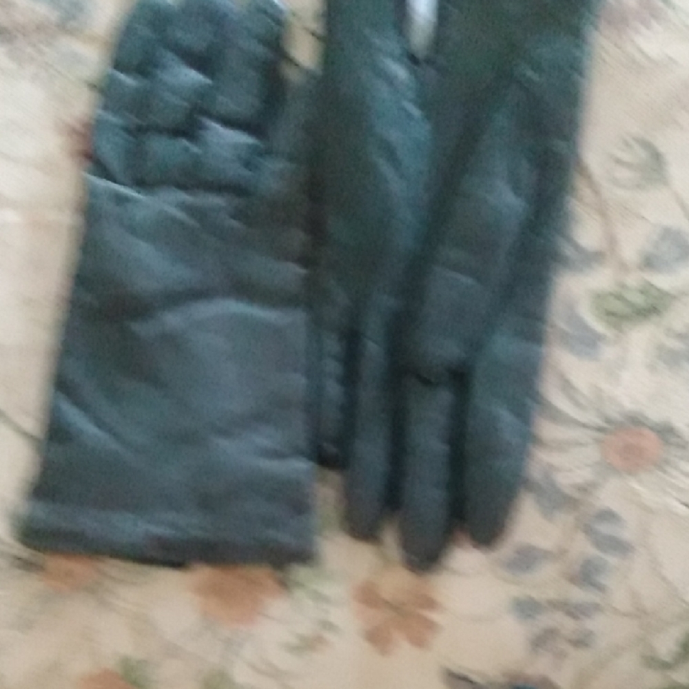 Warm Black Winter Gloves